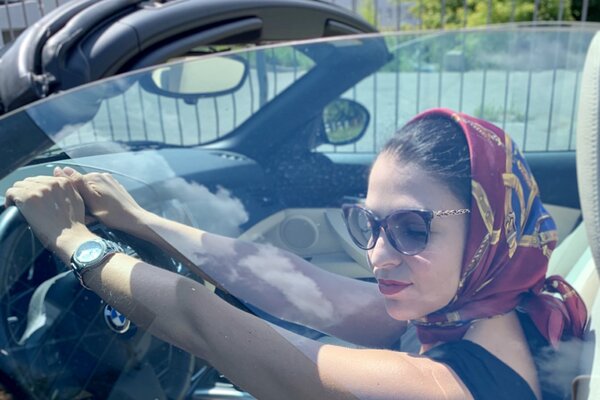 Как носить платок на голове