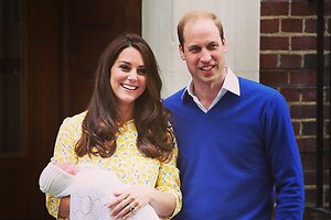 Кейт Миддлтон и принц Уильям показали новорожденную дочь