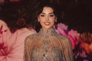 Ханде Эрчел произвела фурор на красной дорожке в роскошном платье