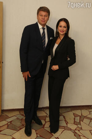 Ольга Кабо и Дмитрий Губерниев 