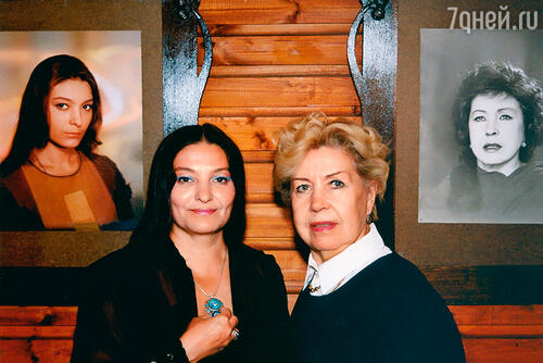 Наталья Бондарчук и Инна Макарова. 2012 г.