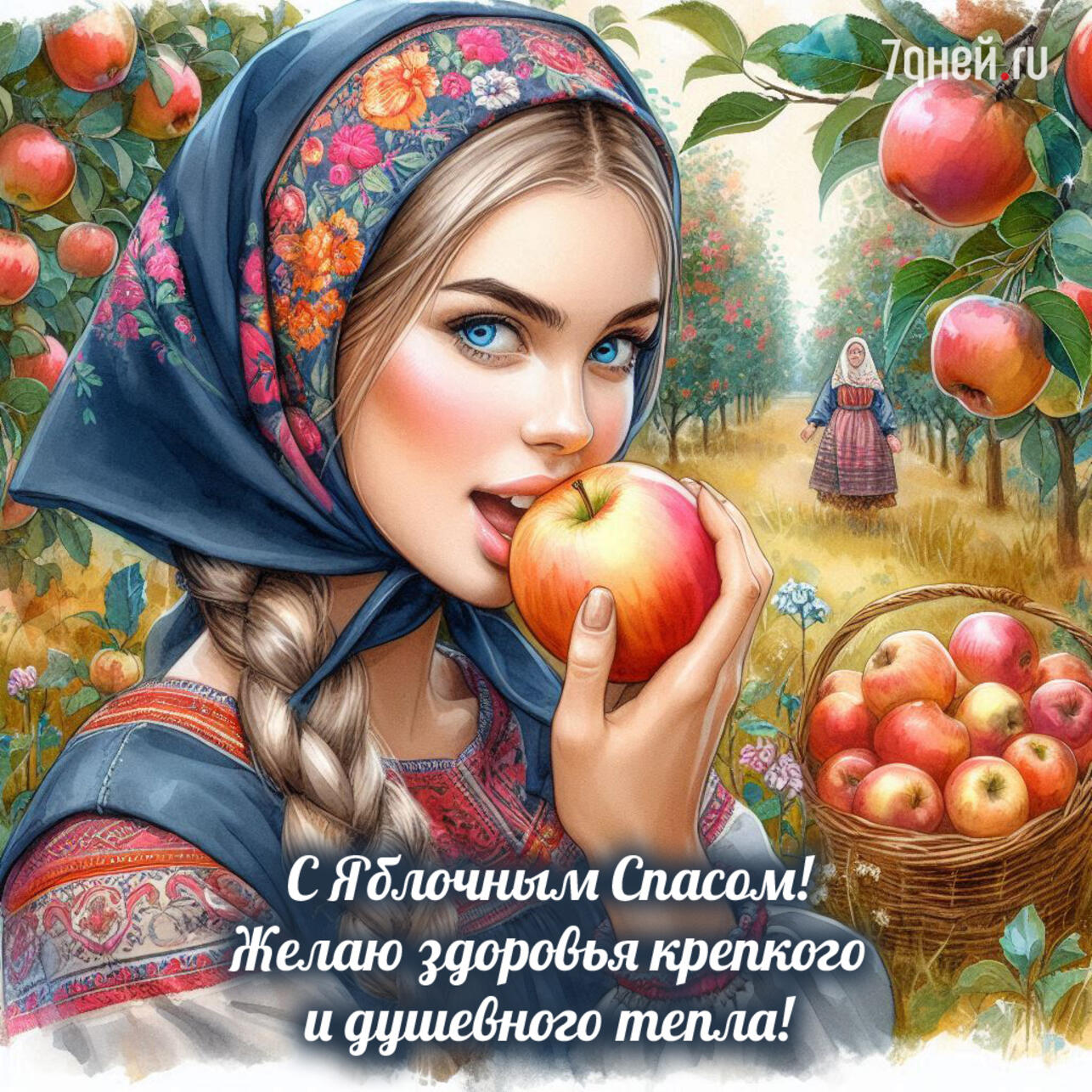 яблочный спас 2025, поздравления с яблочным спасом, открытки яблочный спас, картинки яблочный спас, красивые поздравления, душевные открытки, яблочный спас картинки 2025, поздравления в картинках яблочный спас, яблочный спас открытки для друзей
