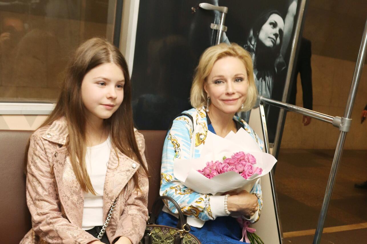 Марина Зудина с дочерью