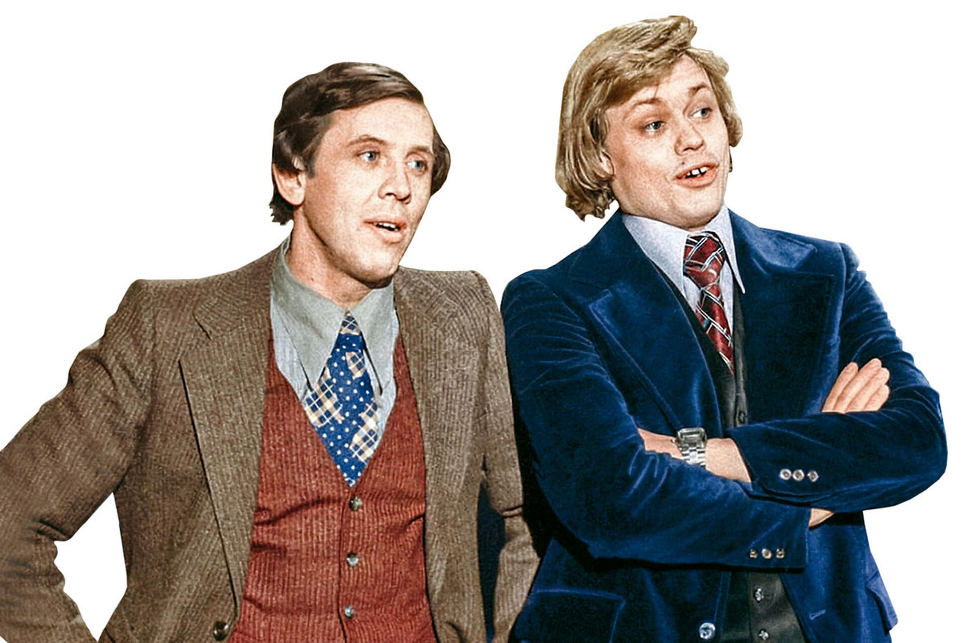 Валерий Золотухин и Николай Караченцов