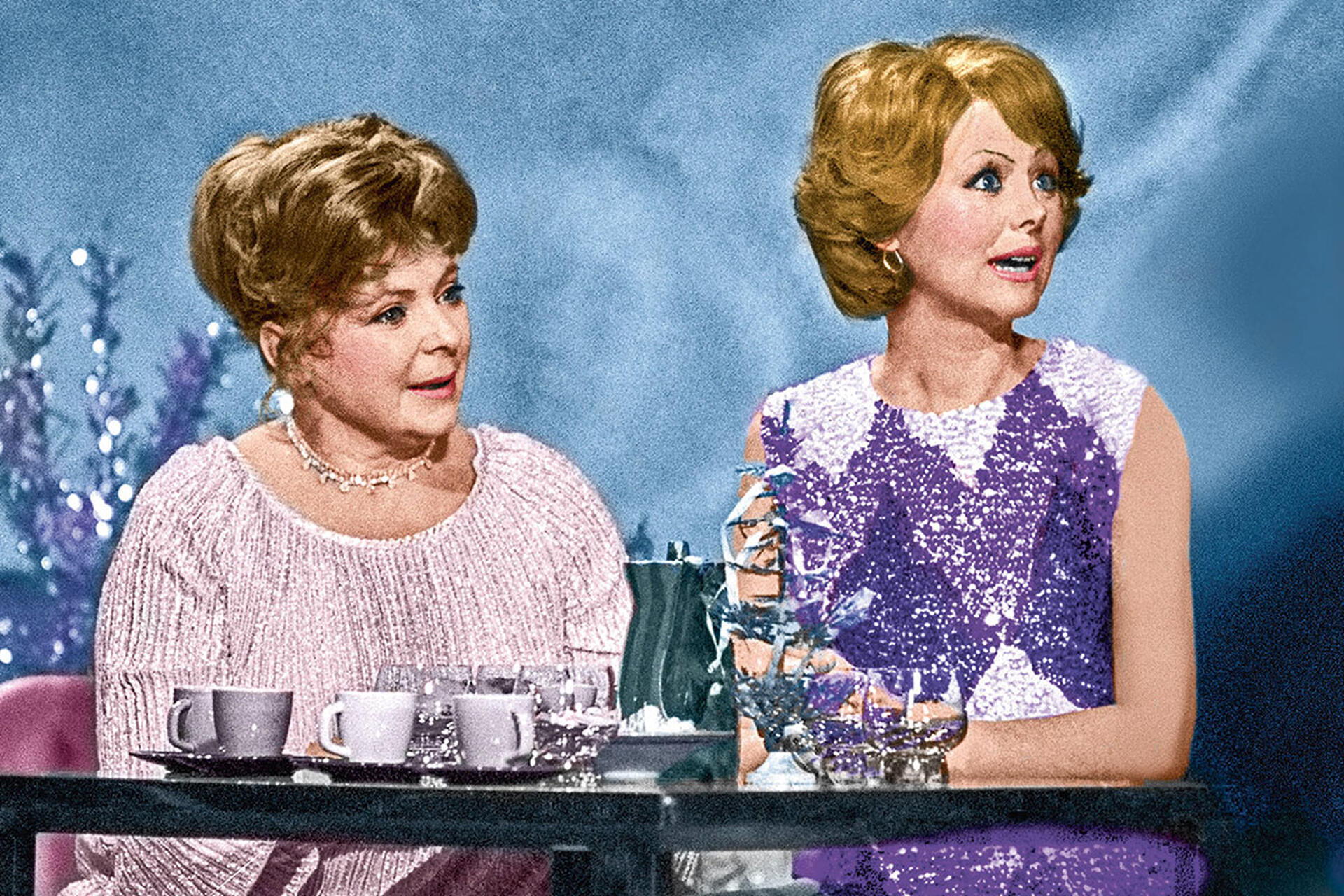 Ольга Аросева и Наталья Селезнева