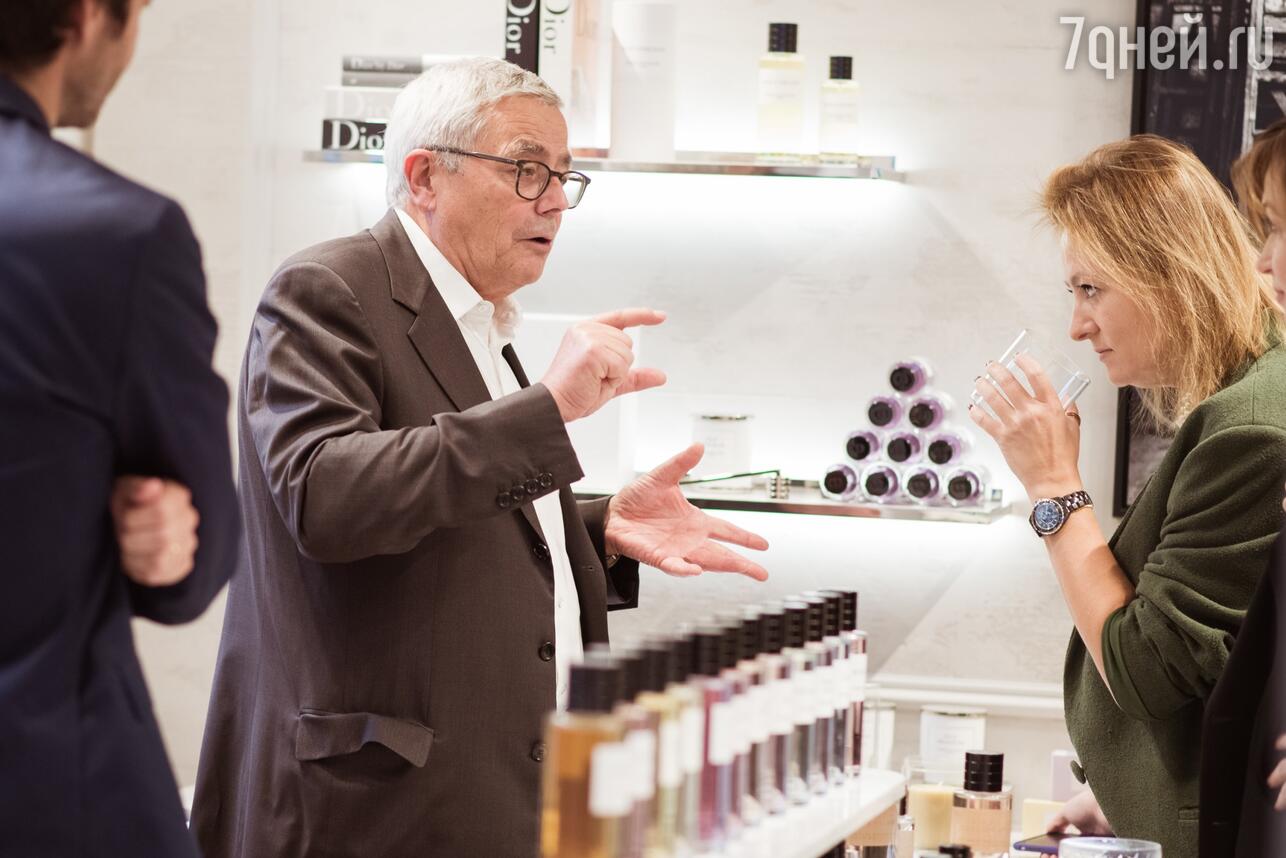 Ведущий парфюмер Dior Франсуа Демаши и Мария Федорова