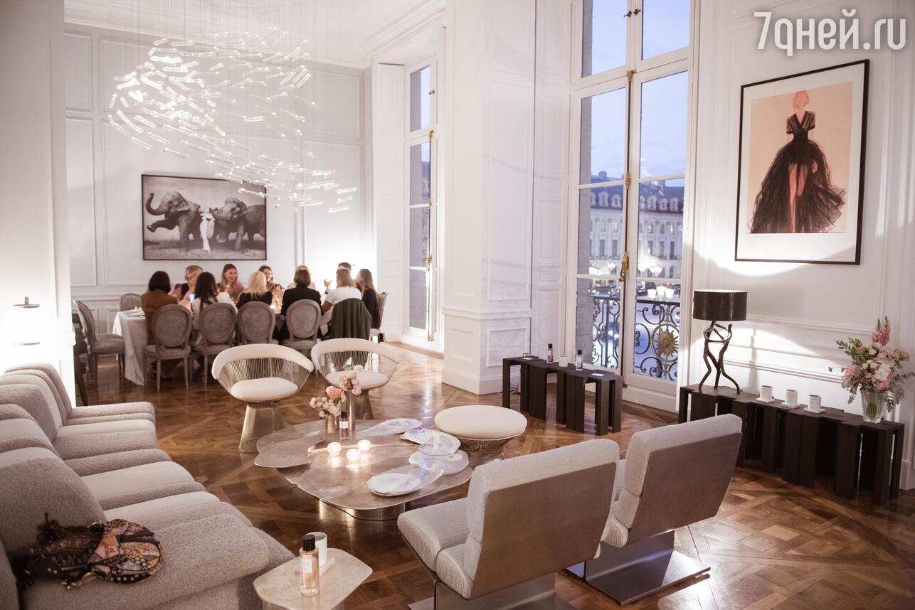 Ужин Dior в Париже