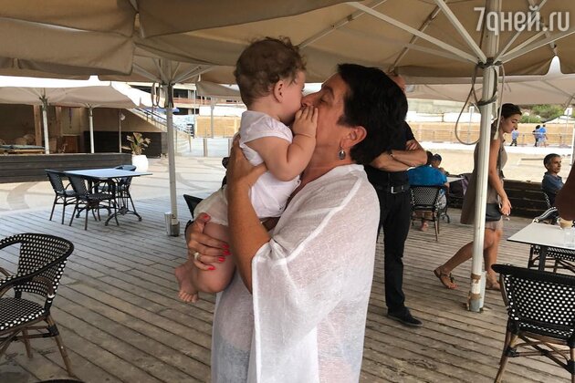 Ирина Млодик с дочкой Этель