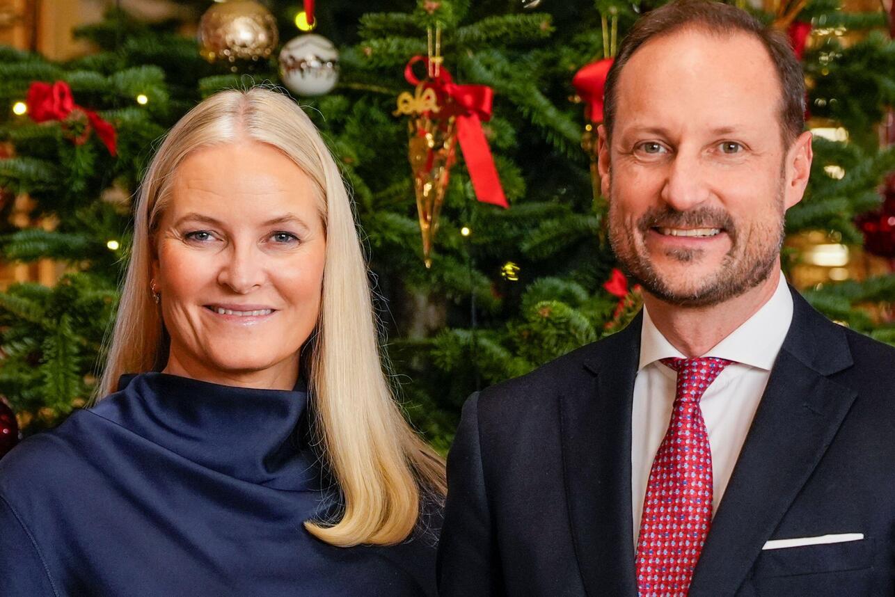 Метте-Марит с супругом принцем Хоконом