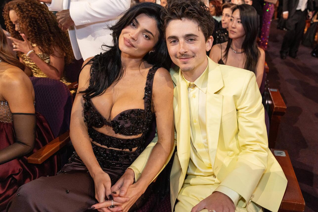 Кайли дженнер и Тимоти Шаламе