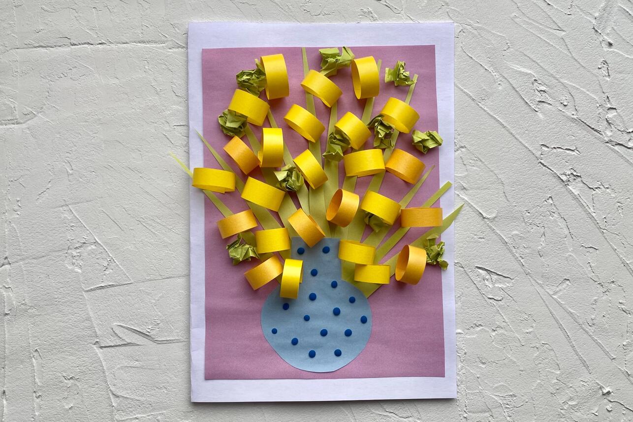 Поделки из бумаги картона ваза для цветов: идеи по изготовлению своими руками (44 фото)