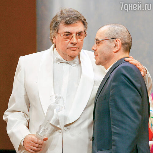 С Константином Райкиным. 2009 г.