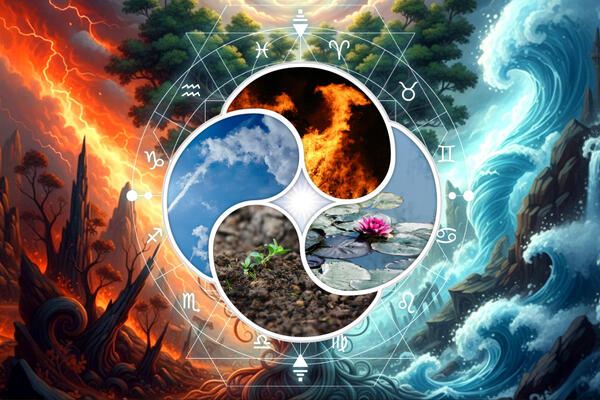 Гороскоп по стихиям на ноябрь 2025 года для всех знаков зодиака