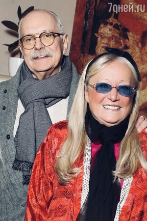 Никита Михалков с женой Татьяной