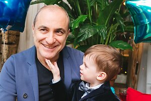 Михаил Турецкий удивил своего двухлетнего внука