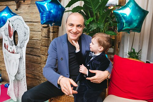 Михаил Турецкий с внуком Ваней