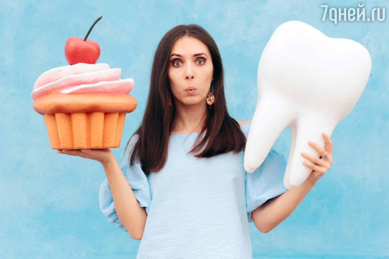 вред сахара для зубов