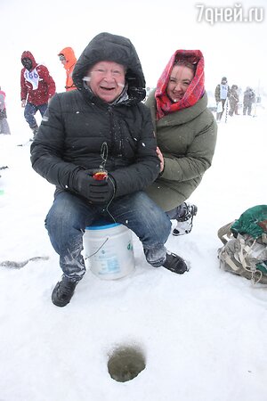 Юрий Кузнецов с дочерью