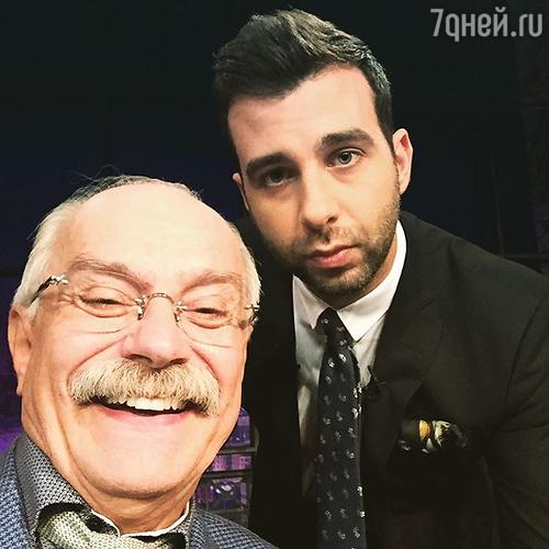 Иван Ургант и Никита Михалков