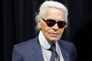 Умер Карл Лагерфельд