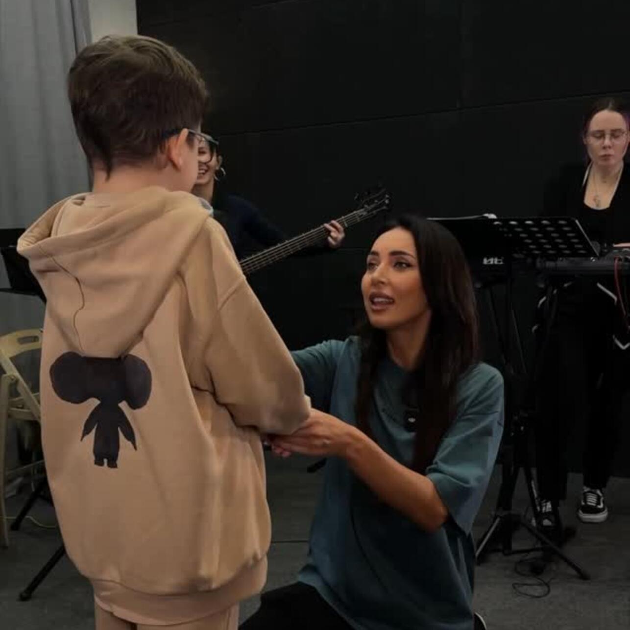 Алсу с сыном Рафаэлем