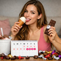 Ведро мороженого и шоколад: почему перед месячными так хочется сладкого