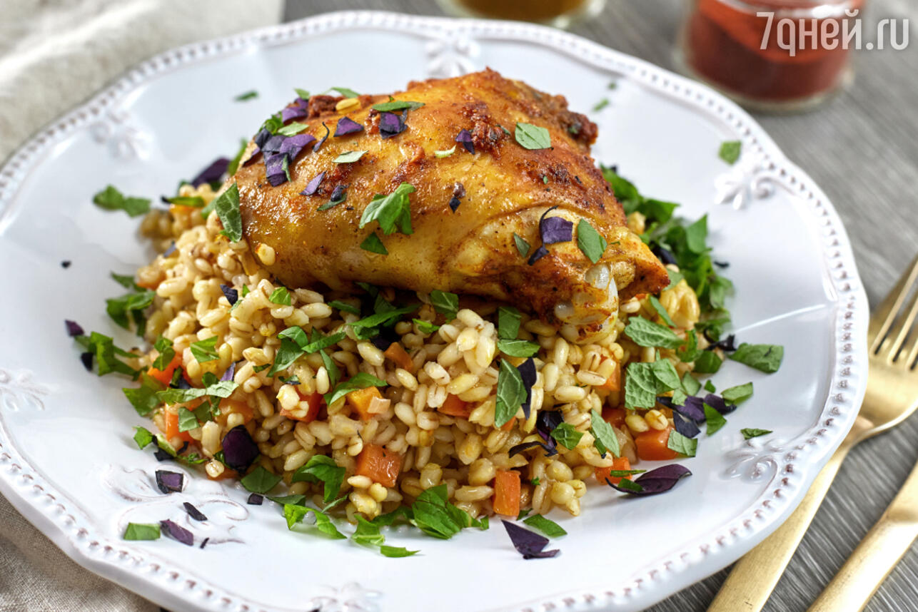 Аппетитные куриные бедра в духовке – пошаговый рецепт приготовления с фото