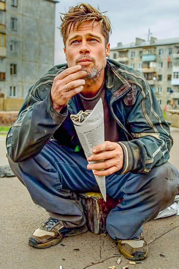 Компьютерный Брэд Питт
