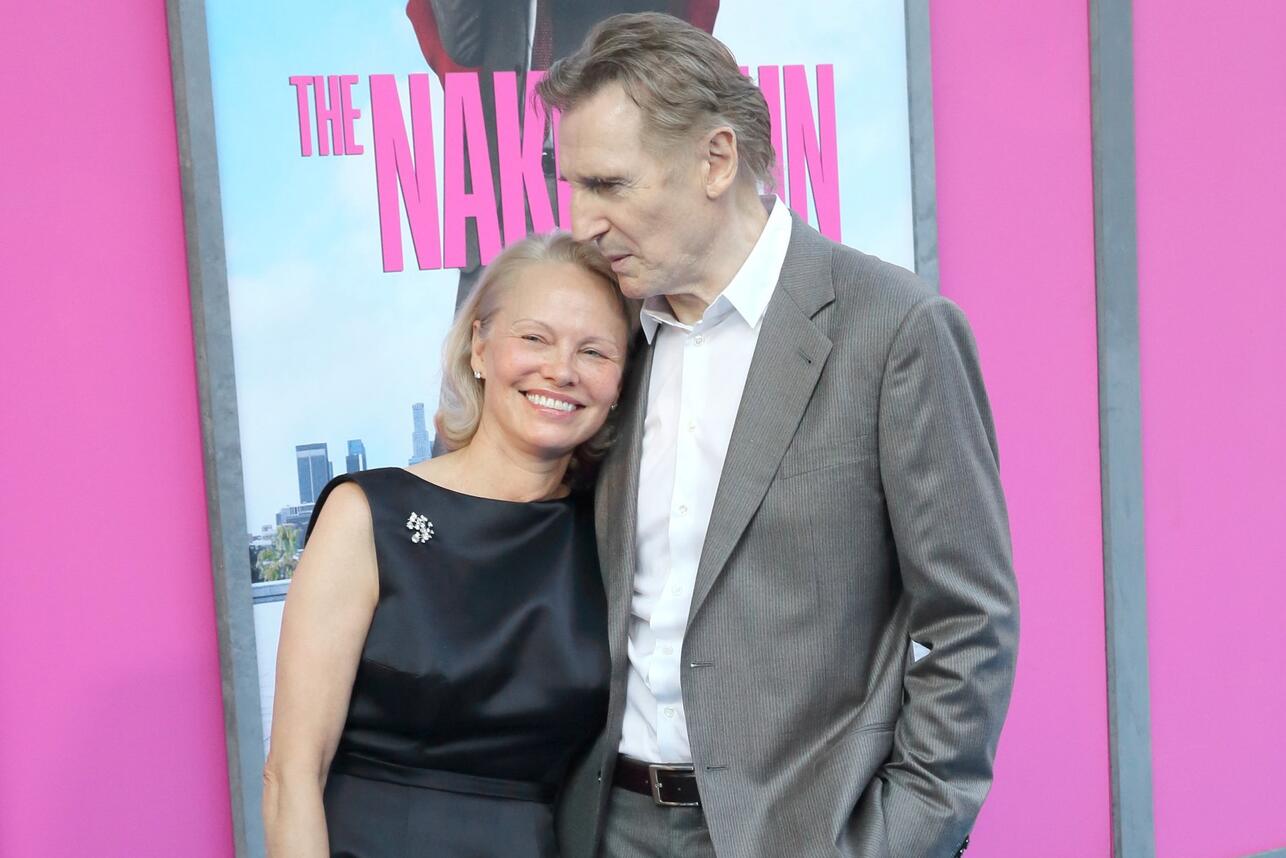 Памела Андерсон и Лиам Нисон