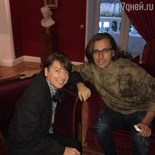 Валентин Юдашкин и Максим Галкин