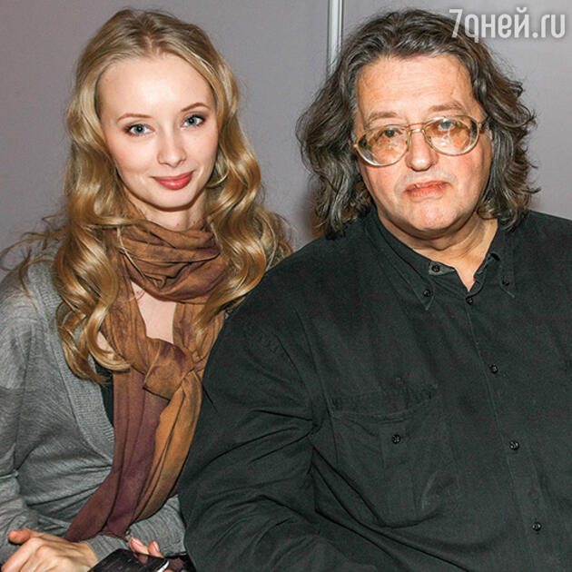 Александр Градский с женой Мариной