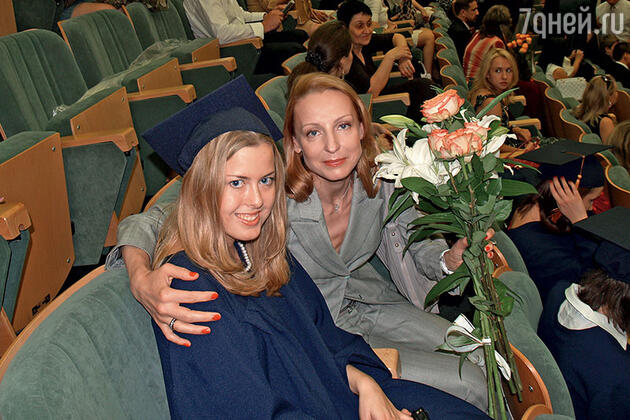 Илзе со старшей дочерью
Владислава Машей