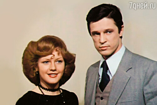 С Еленой Прокловой в фильме «Инспектор Гулл». 1979 г.