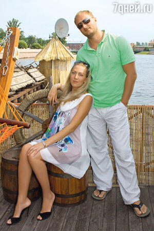 Андрей с женой Анной