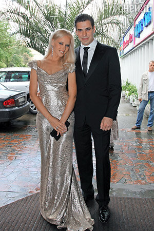 Дмитрий Дюжев с женой Татьяной 
