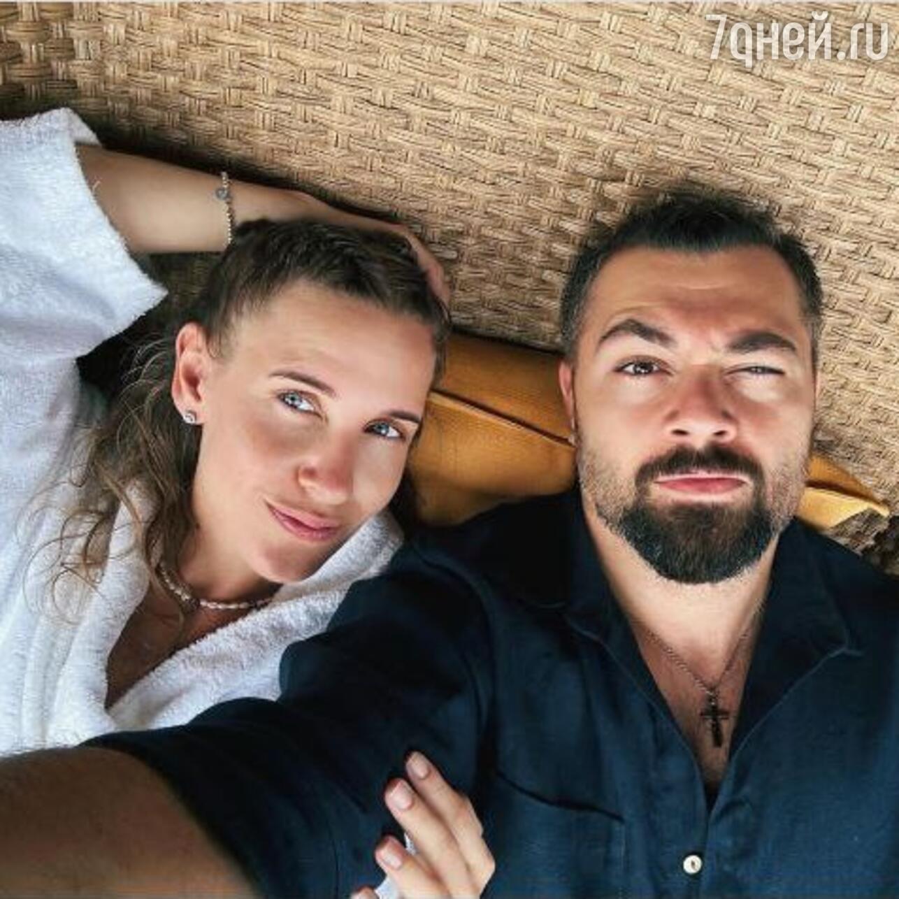 Юлия Ковальчук с мужем