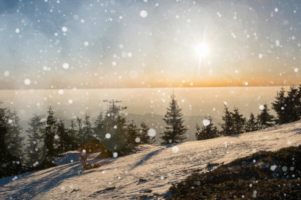 День зимнего солнцестояния: 15 красивых открыток для родных и близких