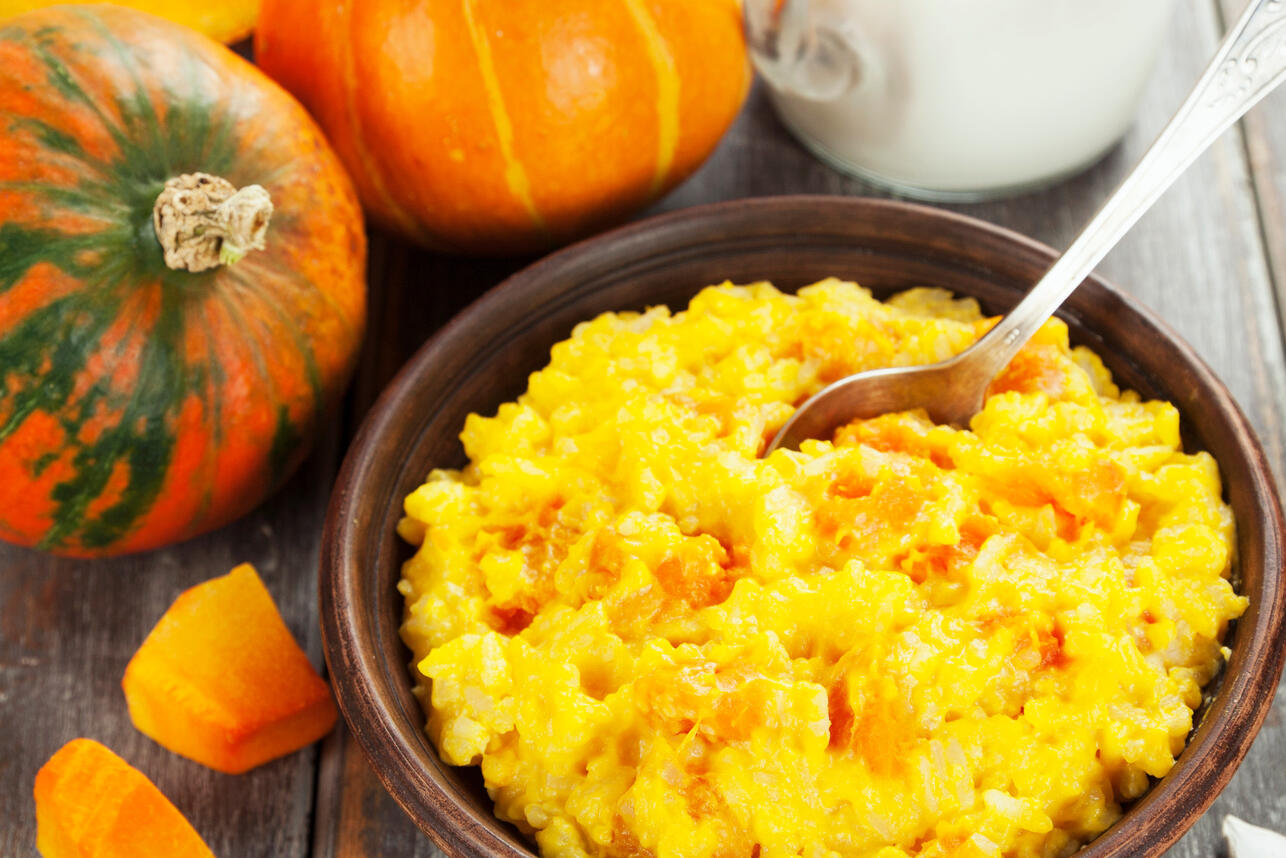 Пшенная каша с тыквой