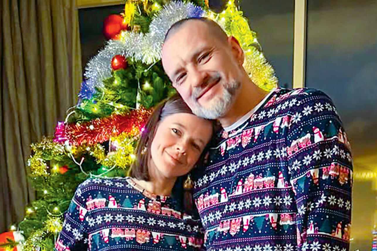 Катерина Шпица с мужем