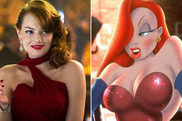 Знаменитости, похожие на героев мультфильмов 