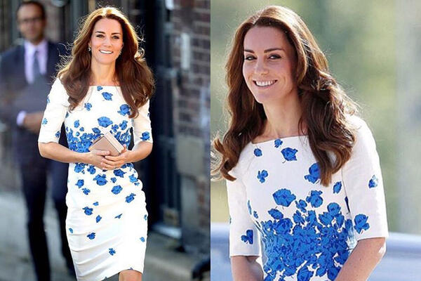Образ дня: Кейт Миддлтон в L.K. Bennett