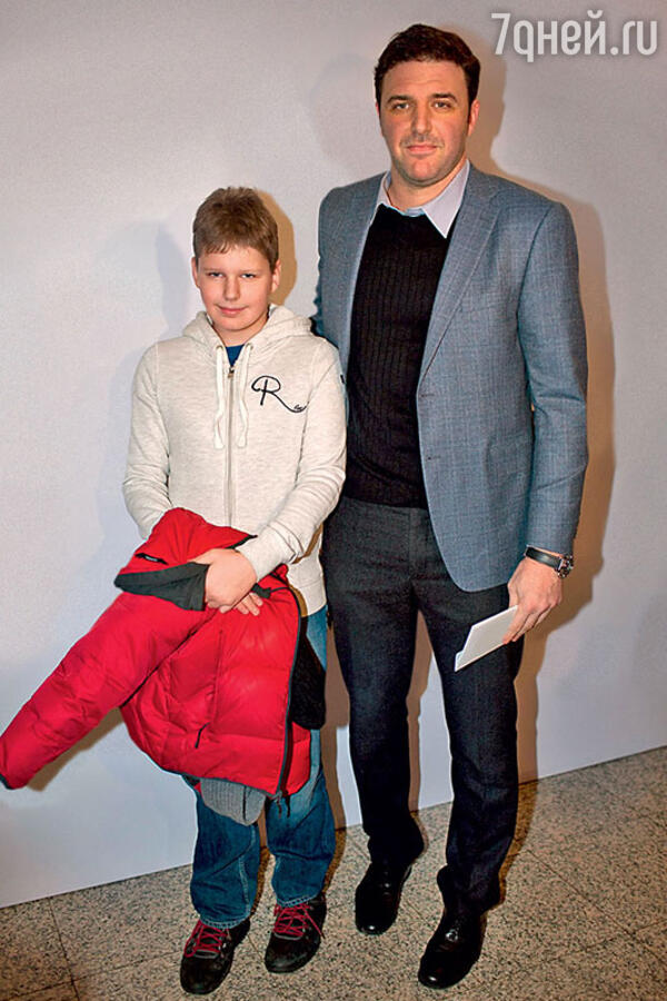 Максим Витогран с сыном Даниилом
