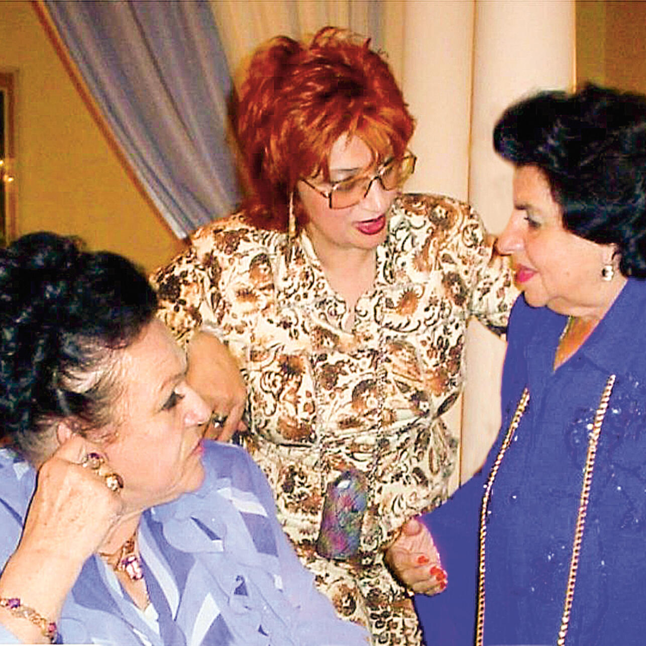 Алла Зохина c  Людмилой Зыкиной и Марией Мульяш