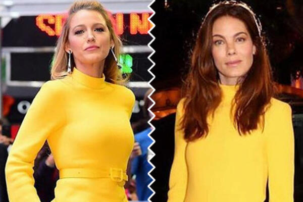 Битва нарядов: Блейк Лайвли и Мишель Монахэн в Brandon Maxwell