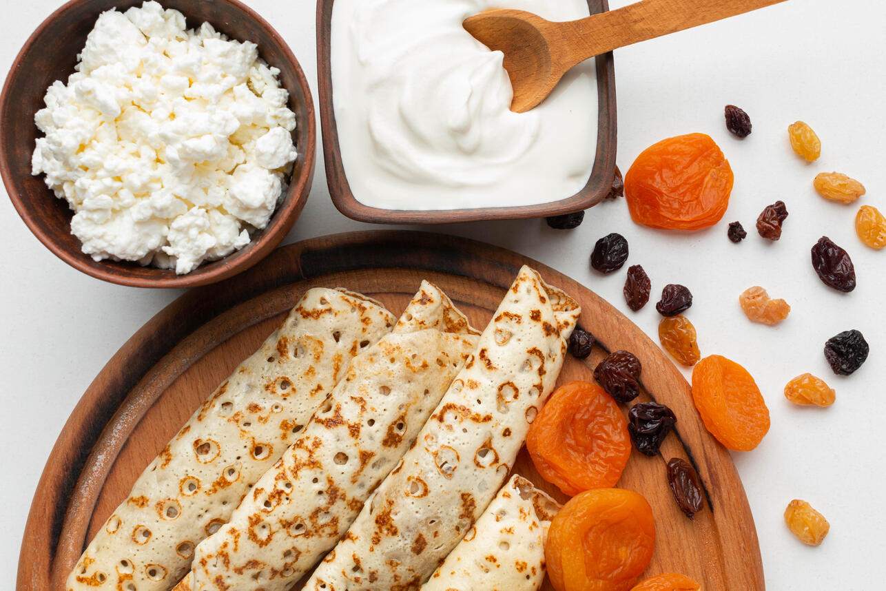 Три сладкие начинки для блинов 