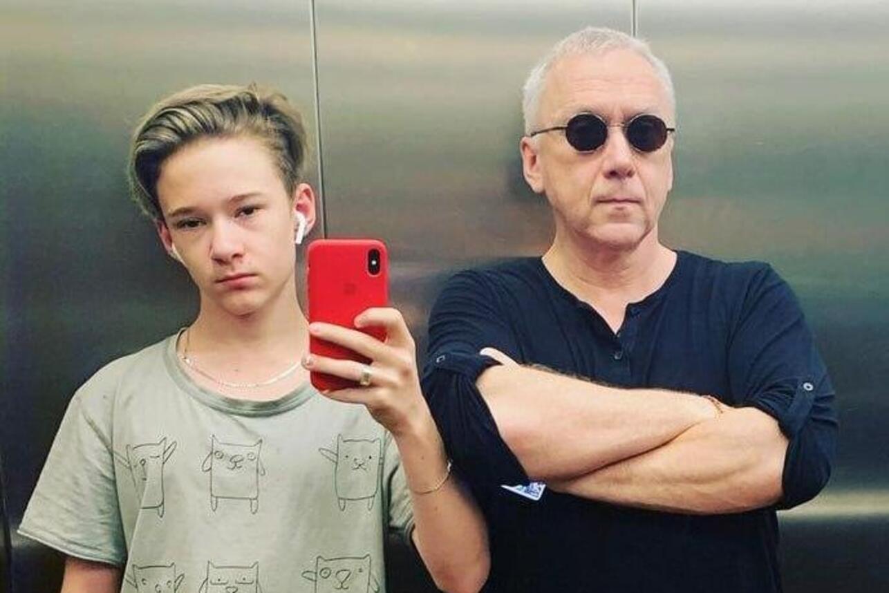 Вадим Демчог с сыном