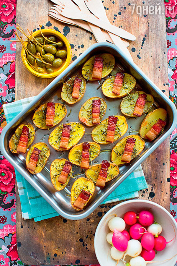 Жареная картошка со шкварками — рецепт с фото