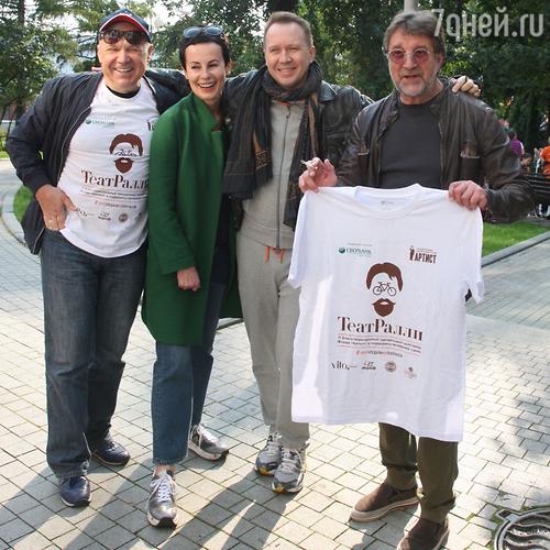 Василий Мищенко, Ирина Апексимова, Евгений Миронов и Леонид Ярмольник