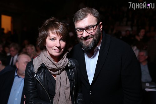 Михаил Пореченков с вдовой Алексея Балабанова Надеждой Васильевой