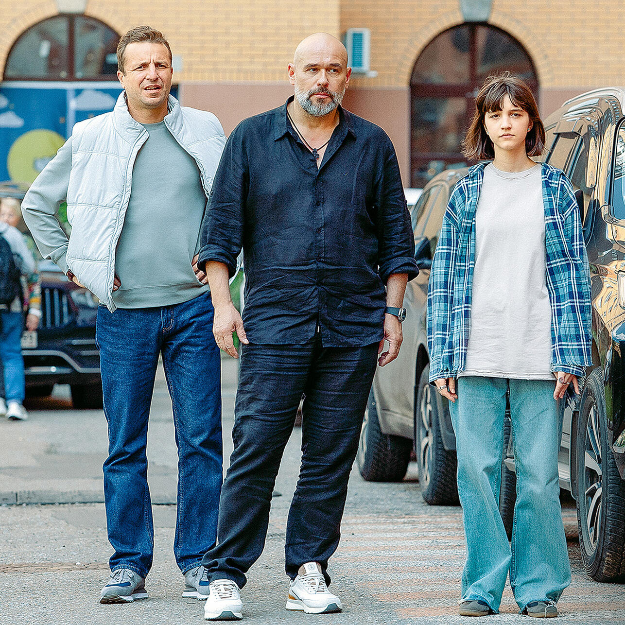 Максим Аверин с Валерием Панковым и Николь Плиевой